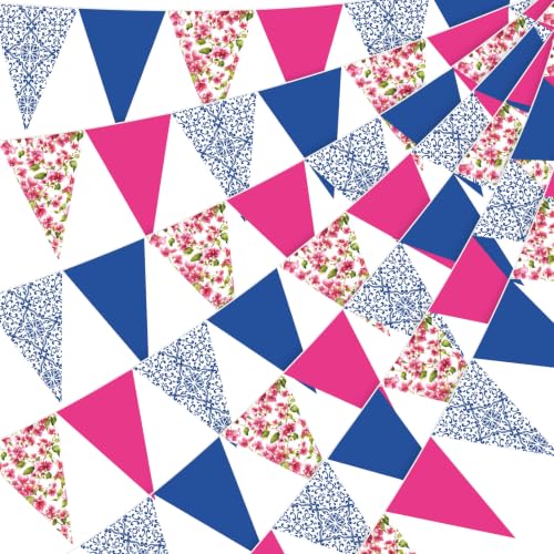 Image of Faccito 5 Pcs Mediterranean Party Decor, Dancing Queen Pennant Banner Set