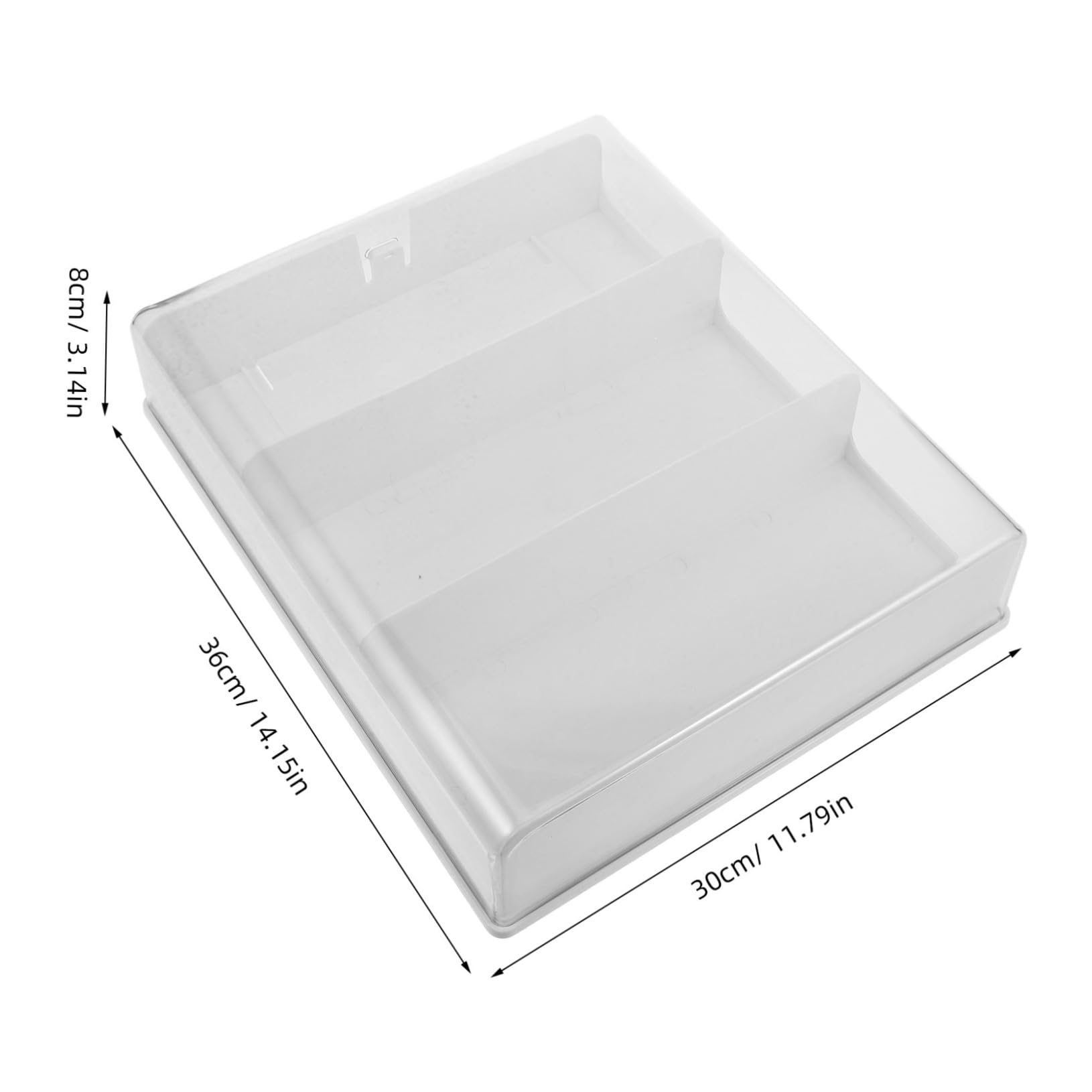 Cabilock Box Wall Hanging Display Stand Display Cabinet Cassette Cards Purse Display Stand Display Case Bookshelf Risers for Books Perfume Rack Bins with Lids Transparent Acrylic