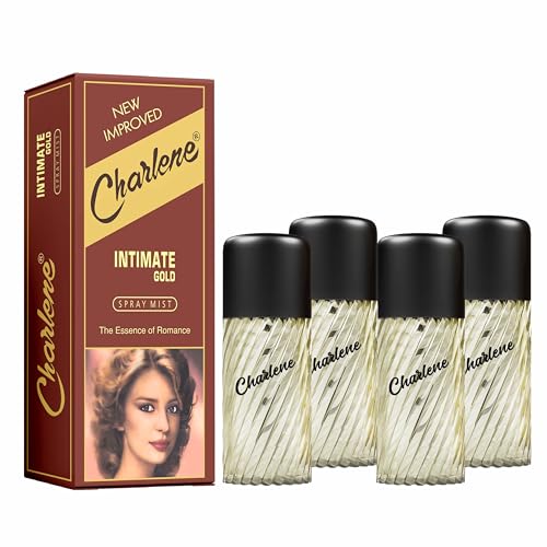 CHARLENE Luxury Perfume For Men & Women - Intimate Gold 30Ml (Pack Of 4)