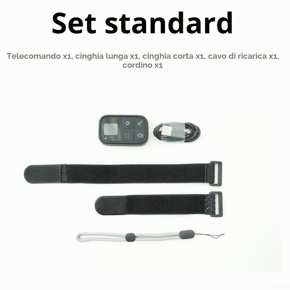 Telecomando Bluetooth impermeabile, compatto otturatore wireless per fotocamere Insta-360 X5, X4, X3, GO3S ForAcePro2