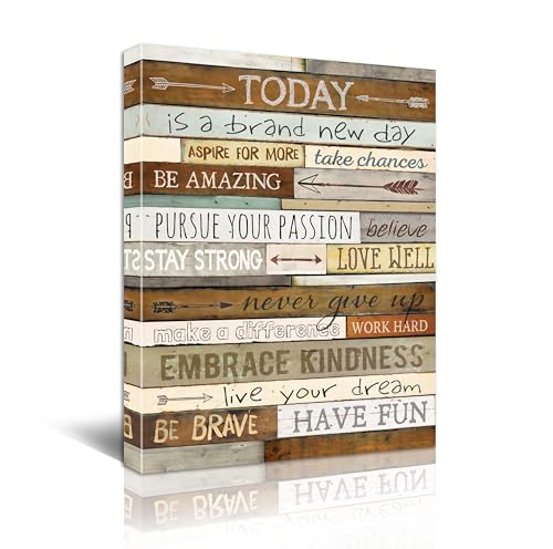 Inspirational Wall Art for Office Quotes Theme Wall...