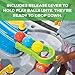 Step2 Ball Buddies Truckin' & Rollin' Play Table | STEM & Ball Toy for Toddlers | Kids Play Table with 12 Accessory Toys Included