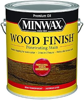 Minwax 71014000 Wood Finish Penetrating Stain, gallon, Jacobean