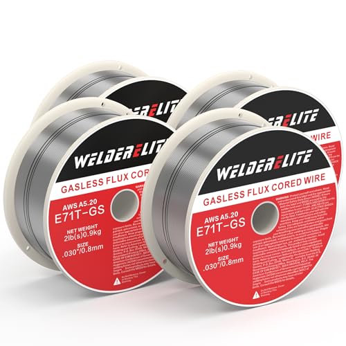 Image of 4-Pack 0.030 inch Flux Core Welding Wire (2lb Each) - E71T-GS Gasless MIG Wire