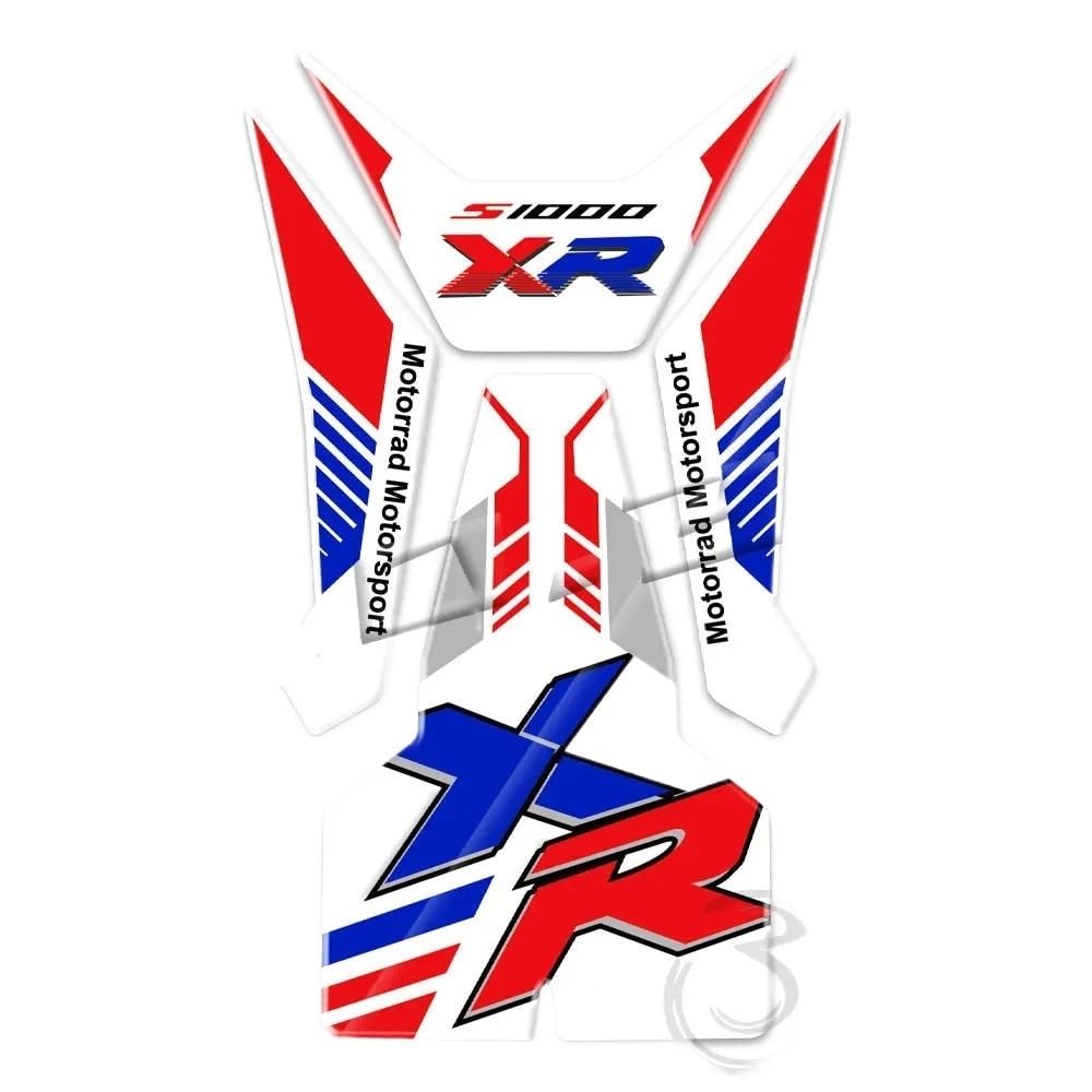 for S1000XR S 1000 Xr 2020 2021 2022 2023 Resin Motorcycle Fuel Tank Pad Sticker Protector Decal Accessories Motorbike Traction Fuel Decal Tank