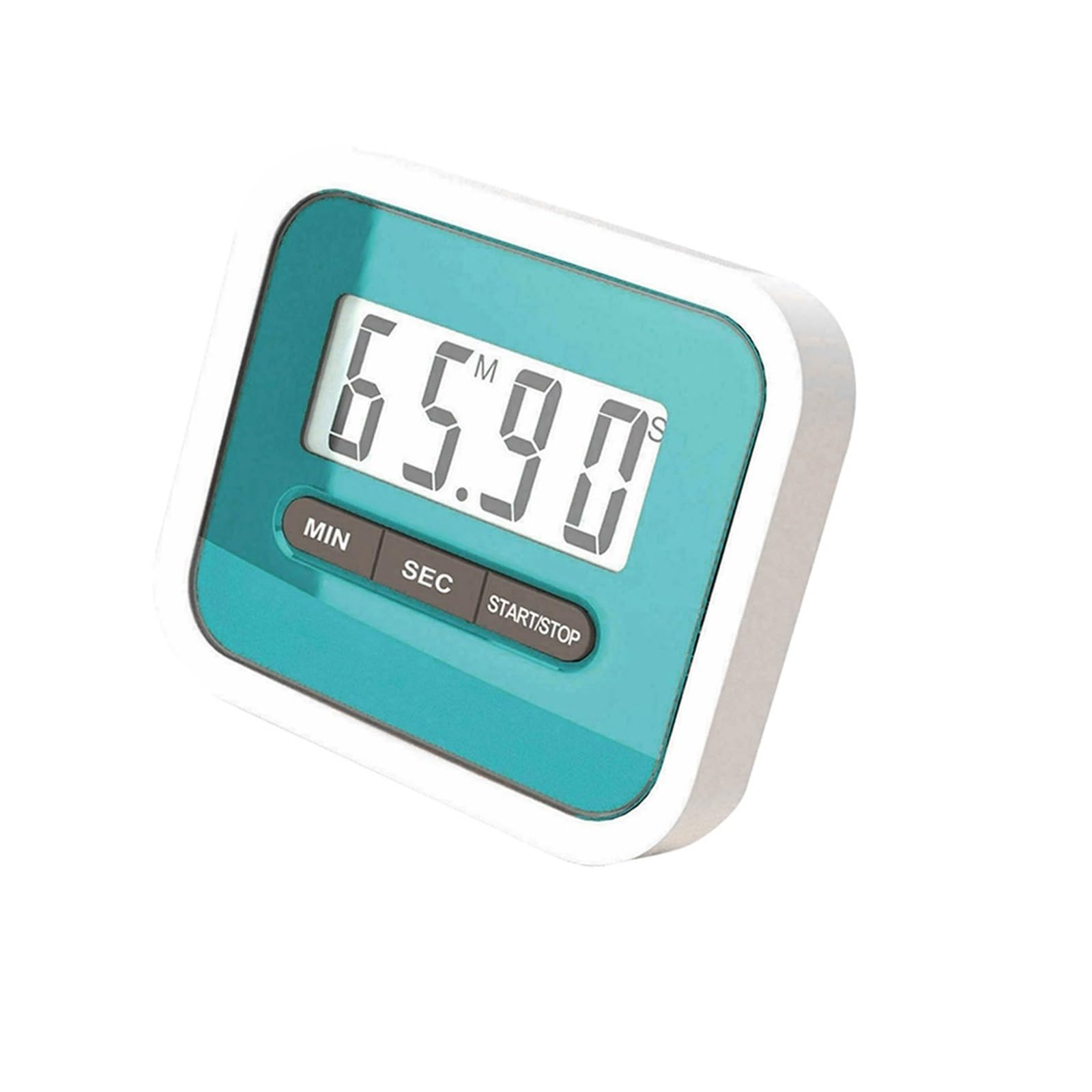 Kitchen Timer Digital Manual Countdown Alarm Clock Mechanical Cooking With LCD Screen For Baking Tools Reliable Efficient(Blue)