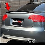 SpoilerKing Trunk Lip Spoiler with Center Cut (284GC) Compatible with A4 2006-2008