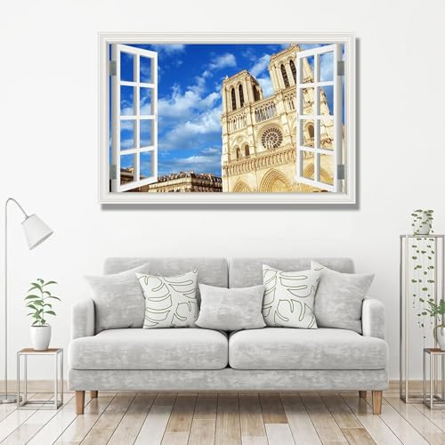Tableaux mural moderne decoration haute definition impression batiments du monde en grand format - 3
