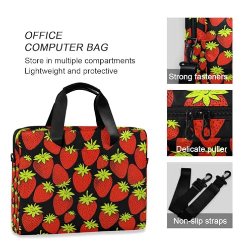 Funda maletín para laptop 15.6 pulgadas negro miniatura 5