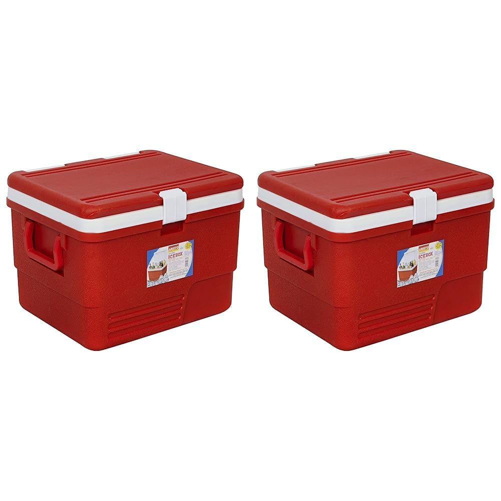 ARISTO Insulated Chiller Ice Box 25 LTR ARISTO (Red), Standard, (38.5 x 37.5 x 30) cm & Aristo Plastic Insulated Icebox, 25 Liter, Red/Blue, (38.5 X 37.5 X 30) cm (B0C99P6RMW) Amazon Price History, Amazon Price Tracker