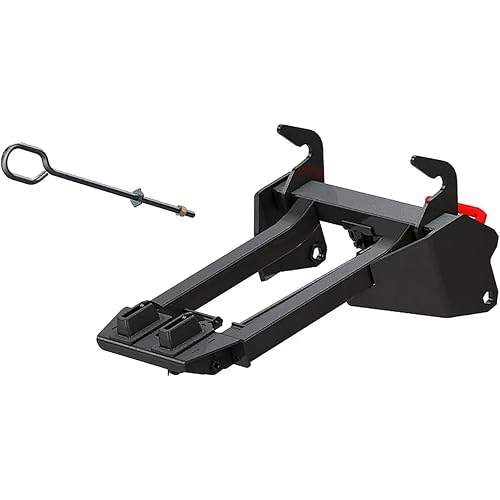 Polaris ATV Glacier Plow Mount for Specific Sportsman 570, Touring 570, X2 570, 450, 450 HO, 6x6, ETX Models and More, Lock & Ride Technology, Attaches Plow Blade to Frame, ATV Implements - 2881424