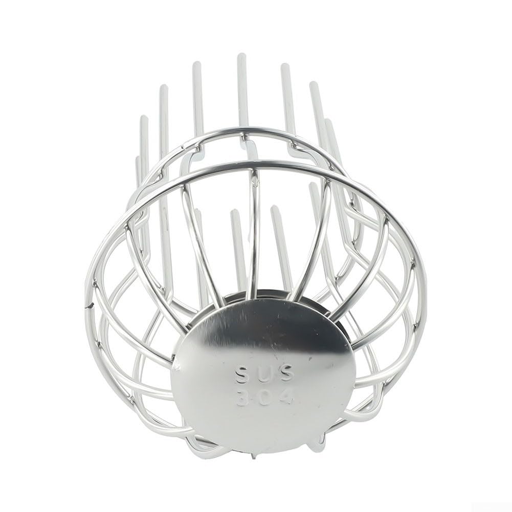 Drain de toit en acier inoxydable 304 Leaf Plus Protection anti-bûches 75 tubes