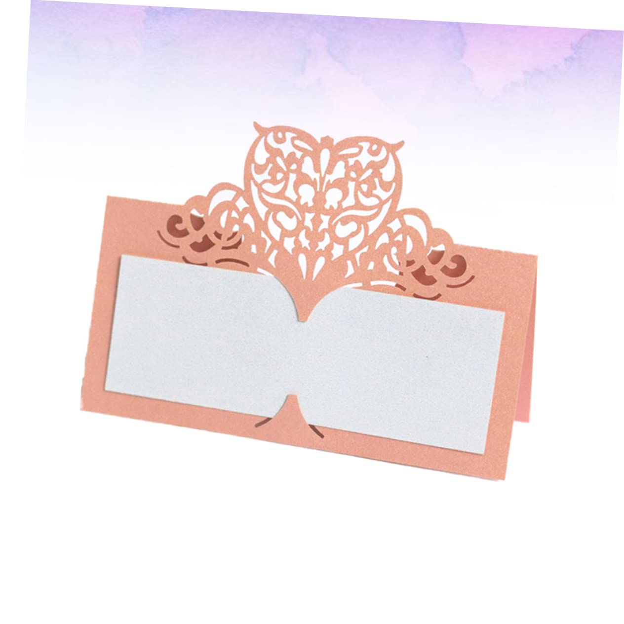 Alipis 150stücke Liebe Herzförmige Platzkarten Vintage Papier Tischkarten Für Und Feiern Namensschilder Für Gäste Und Festliche Anlässe
