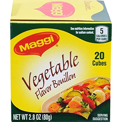 Maggi Vegetable Flavor Bouillon Cubes Cover