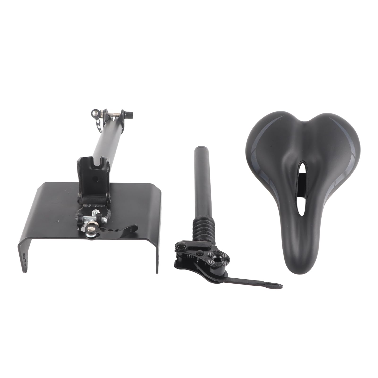 Selle de siège réglable pour Trottinette électrique F20 F25 F30 F40 – Coussin en Mousse Absorbant Les Chocs avec Tige en Alliage d'aluminium – Pièce de Rechange pour Scooter