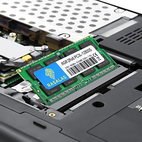 Image of Rasalas DDR3L-1600 16GB 2x8GB PC3L-12800S for RAM: DDR3L 1600MHz 8GB 2Rx8 PC3-12800 1.35V 204-Pin CL11 Non-ECC Unbuffered Laptop Memory Notebook RAM Module for Mac iMac pro Intel and AMD System