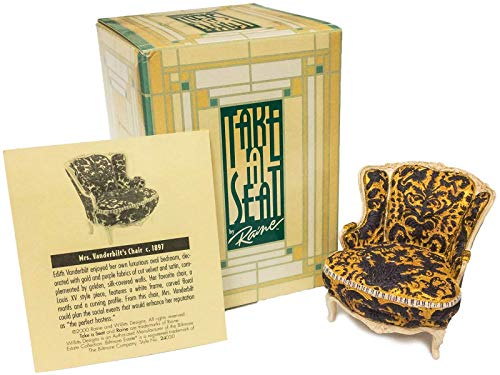 Take a Seat Mrs Vanderbilt's Chair c. 1897 by Raine and Willitts Designs