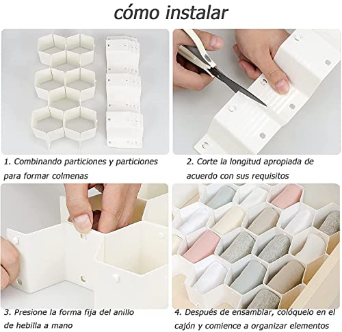 La mejor selección de Organizadores de gemelos para armario para comprar online. 6 Organizadores de gemelos para armario marca MADELALU (3)