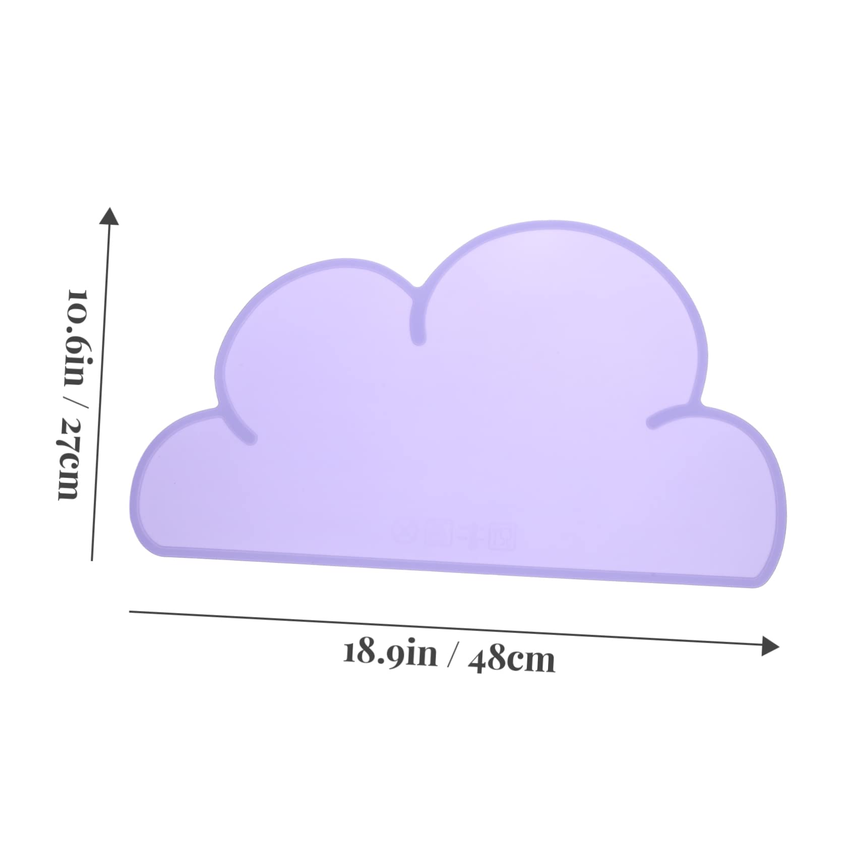 POPETPOP Doggie Placemats for Food Small Breed Dog Snuffle Mat Grippers Non Slip Pet Food Placemat