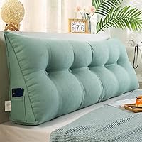 Coussin Lombaire Triangulaire Ergonomique - Velours Côtelé, Housse Lavable, Poche Latérale