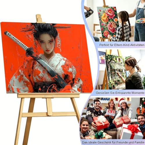 Cuadros Decoracion Salon Modernos de Japón guerrero 7