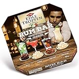 EDLE TROPFEN IN NUSS - RUM BAR (100 g / 4 Rum - Cocktail Spezialitäten) ALKOHOL PRALINEN