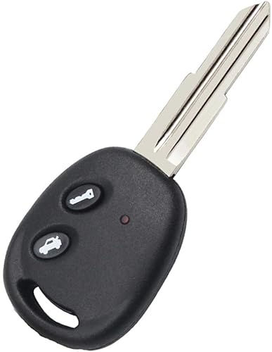 Nueva llave sin llave 2 botones remoto Smart Key Shell Case Fob para 2004 2005 2006 2007 2008 2009 2010 Chevrolet/Chevy Aveo reemplazo llavero