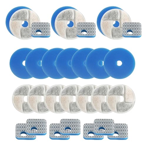 Filtros para fuente de agua para gatos Delapan 12 unidades miniatura 1