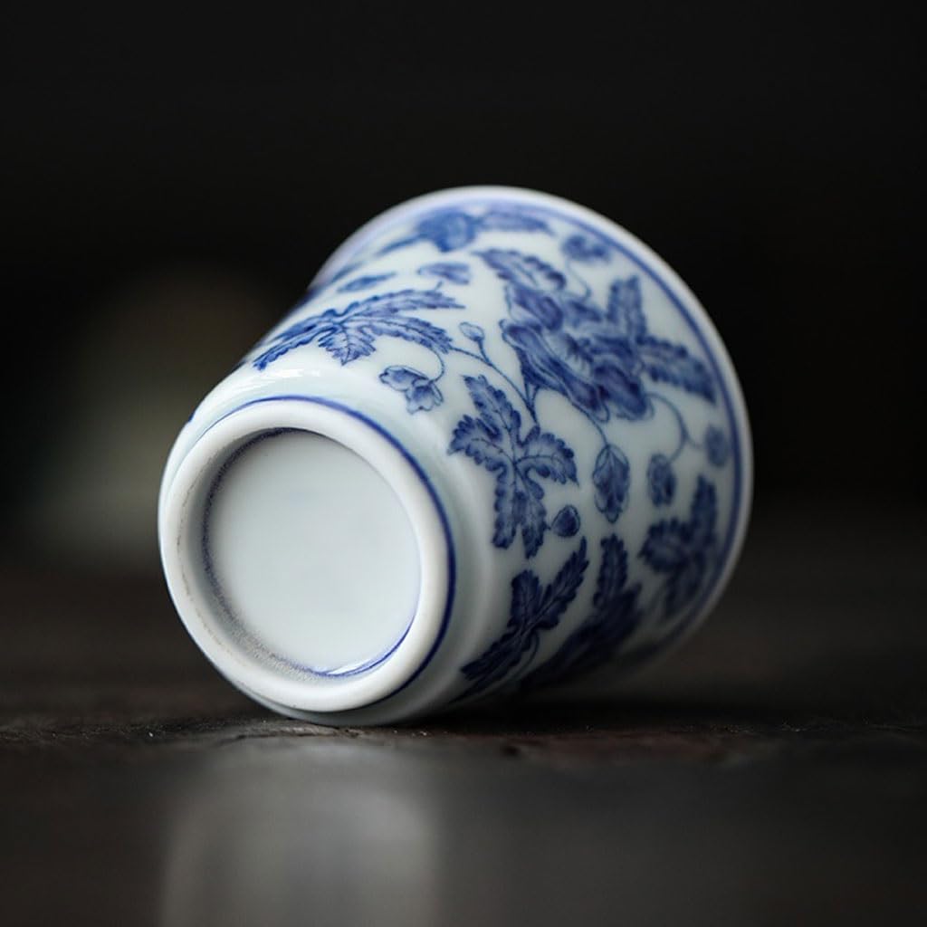 Filiżanka do herbaty Biała Porcelana Ceramiczna Kubek do Herbaty, Mały Domowy Kubek Do Herbaty, Osobisty Popołudniowy Kubek do herbaty Pojemnik do zanurzania