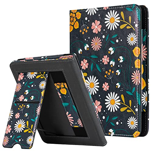 CoBak Kindle Paperwhite Case with Stand -with Auto Sleep Wake, Card Slot, Hand Strap Feature - Fits Kindle Paperwhite 11th Generation 6.8