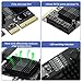 PCIE to SATA 3.0 2X Card 6 Ports,PCIE to SATA III 6Gbps Expansion Card,ASM1166 Chips
