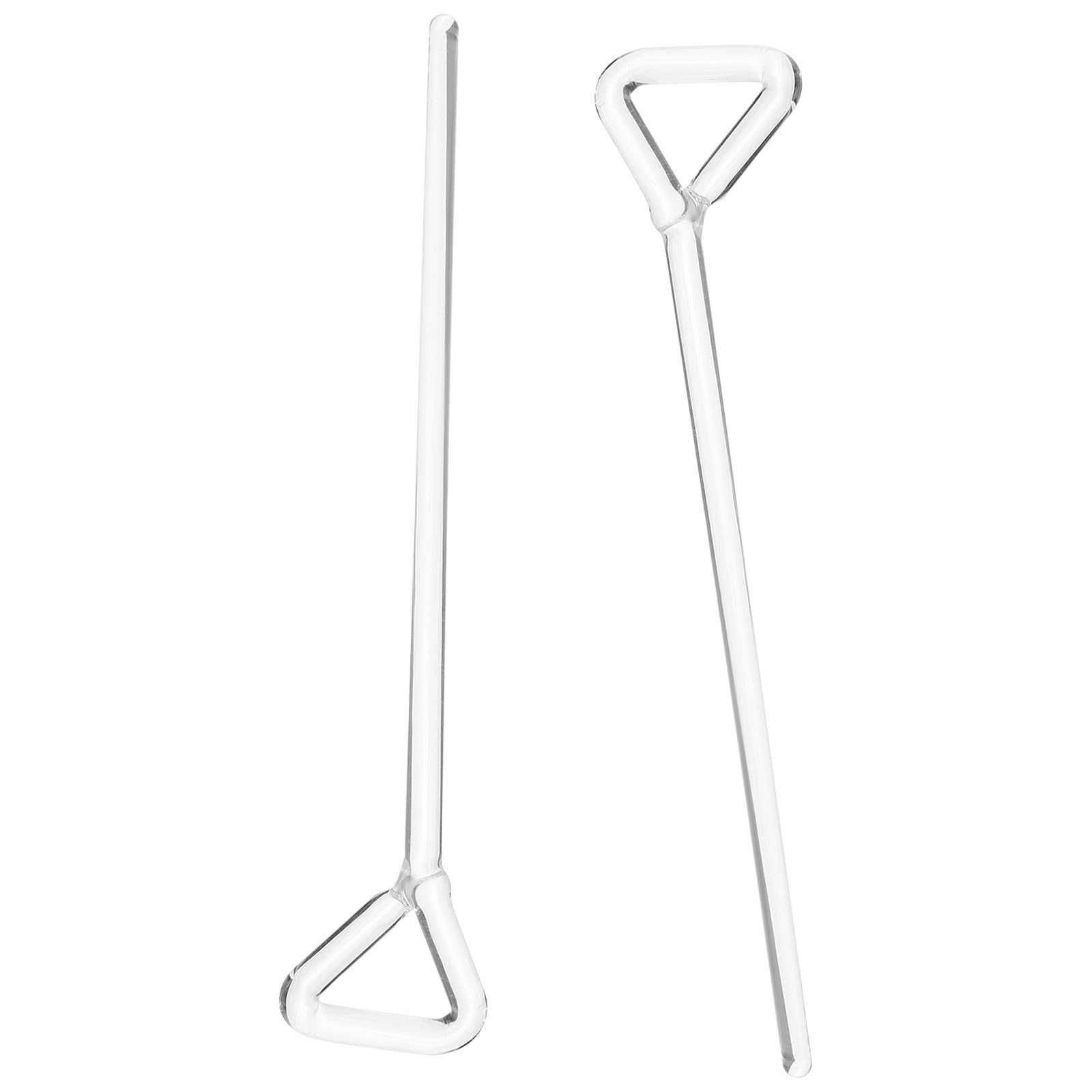 Esparcidores de Células de Vidrio Herramienta de Extensión para Empujar y Raspar Células 2 para Laboratorio Diseño sin Bordes y Forma en L Paquete de 2 Piezas