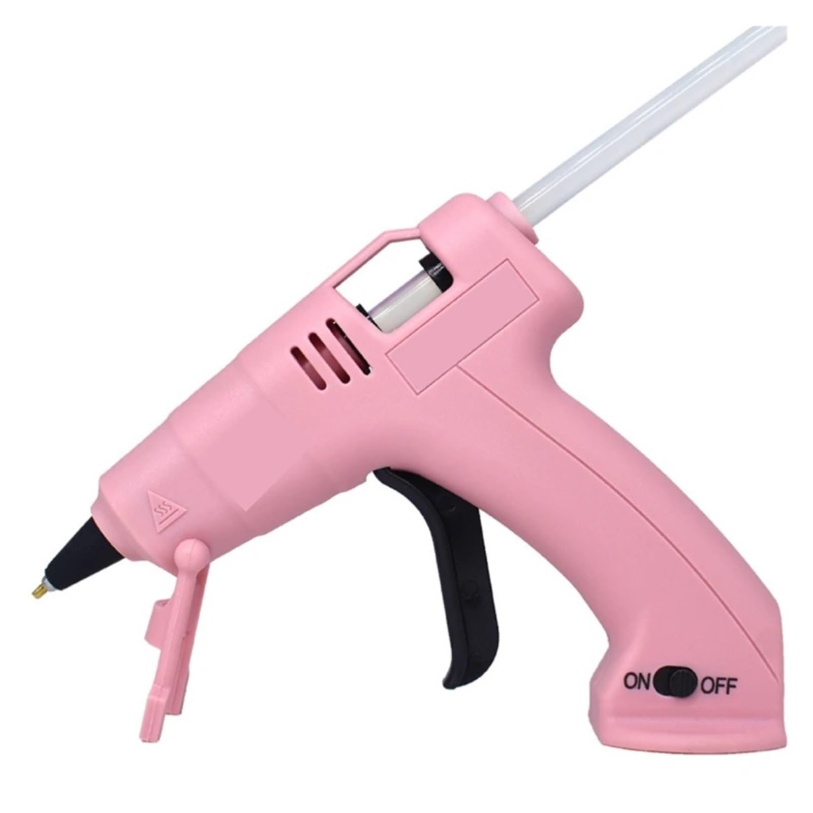 Bezprzewodowy Pistolet Do Klejenia Na Gorąco Dziecko Rękodzieło Domowe Naprawy DIY Użyj Kleju W Sztyfcie 7 Mm Bezprzewodowy Pistolet Do Klejenia 3,6 V 2000 MAh 60 Min Czas Użytkowania(SET-3)