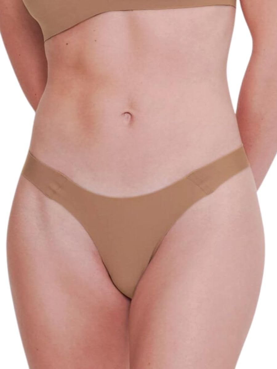 Sloggi Women's Nostalgic Brown Zero Feel 2.0 Tiny Tanga,