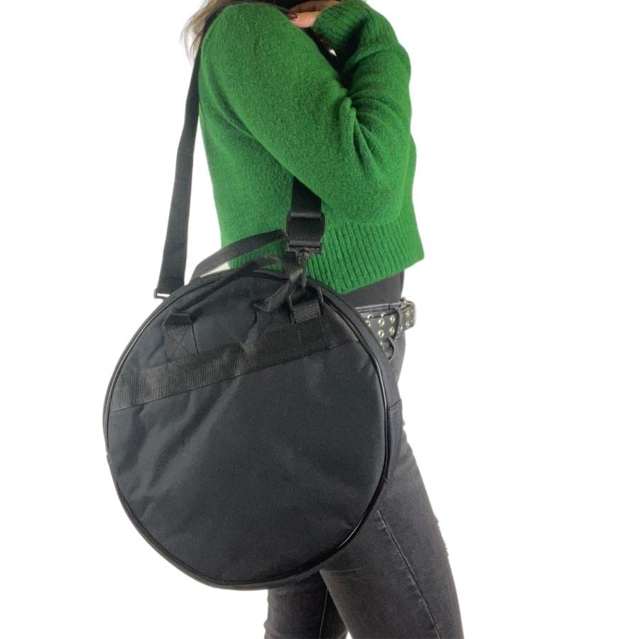 Ortola 0144-001 - Funda pandereta 32 x 9 cm bolsillo, color negro
