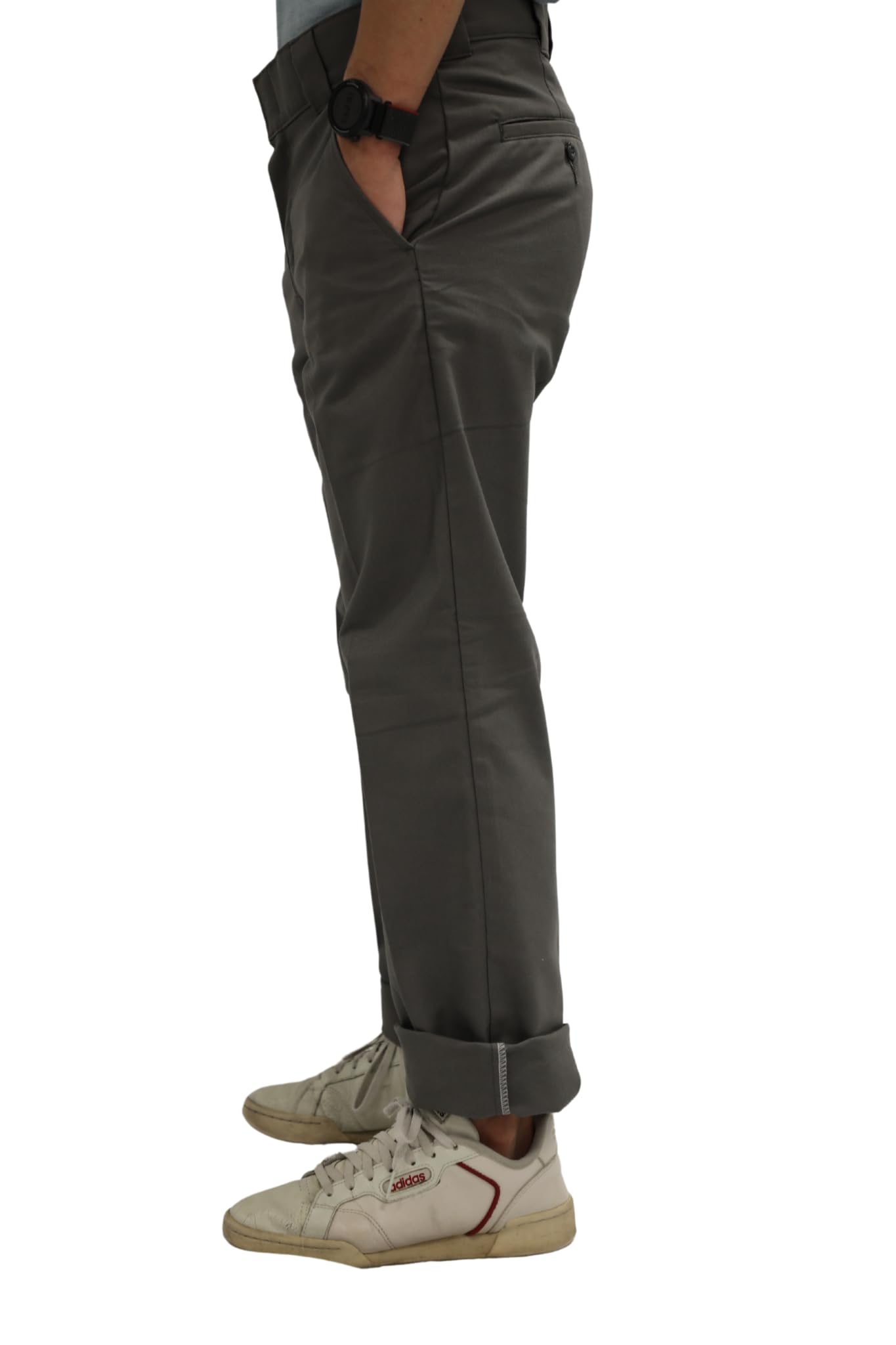 Dickies Men's Slim Tapered Work Pants – Stretch Twill, Wrinkle-Resistant, Lightweight Chinos for Office & Jobsite