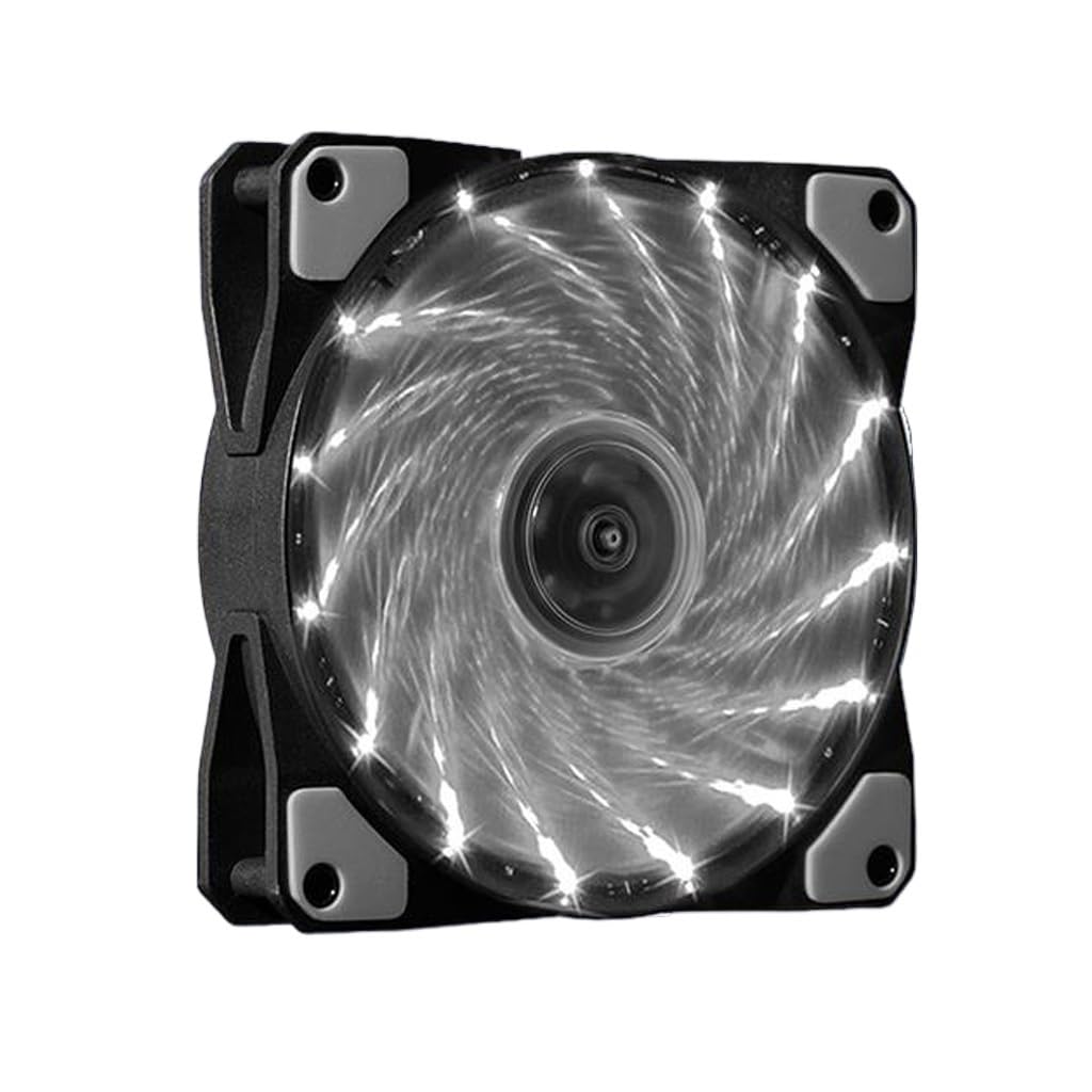 120 mm komputer PC 16dB cichy 15 LED lub 33 led obudowa wentylator radiator chłodzenie PC 12 cm 12 V 3P IDE 4pin