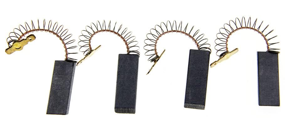 4Pcs Laminated Carbon Brushes Suitable for Bosch Washing Machine/Washer Dryers Classixx 6, Exxcel 7 1400