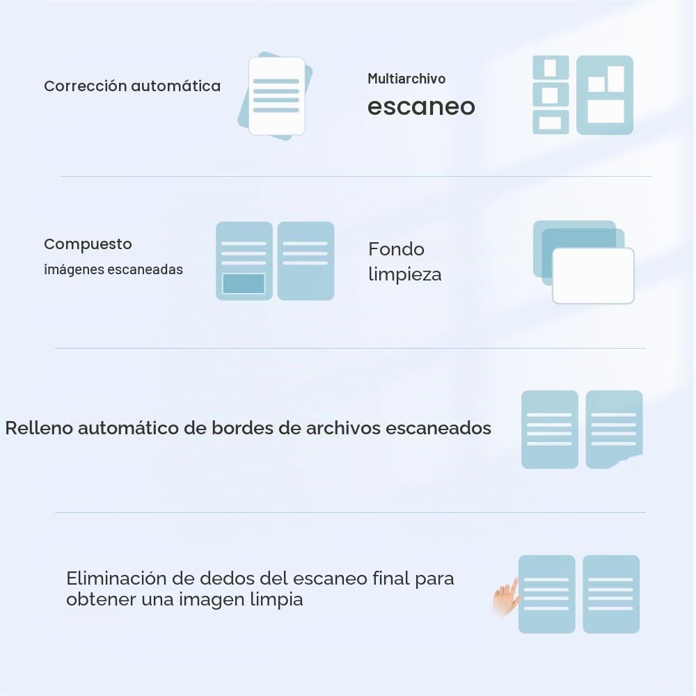 Kalopsia Escáner de Libros Profesional A3 de 13 MP: Visualizador OCR, Portátil HD de 3 Niveles, Cámara de Documentos USB Multilingüe para Reuniones