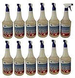  LELUX Power FELGENREINIGER 12X 1L SPRÜHFLASCHE Felgenreiniger Alufelgen Stahlfelgen Säurefrei Reifen