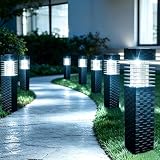 SUNNYPARK 8 Pack Solar Pathway Lights Outdoor
