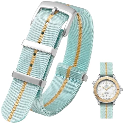 Image of Military Ballistic Nylon Watch Band Heavy Buckle 18mm 20mm 22mm 24mm Thick G10 Premium Nylon Watch Bands Smart Watch Replacement Band Strap for Men Women