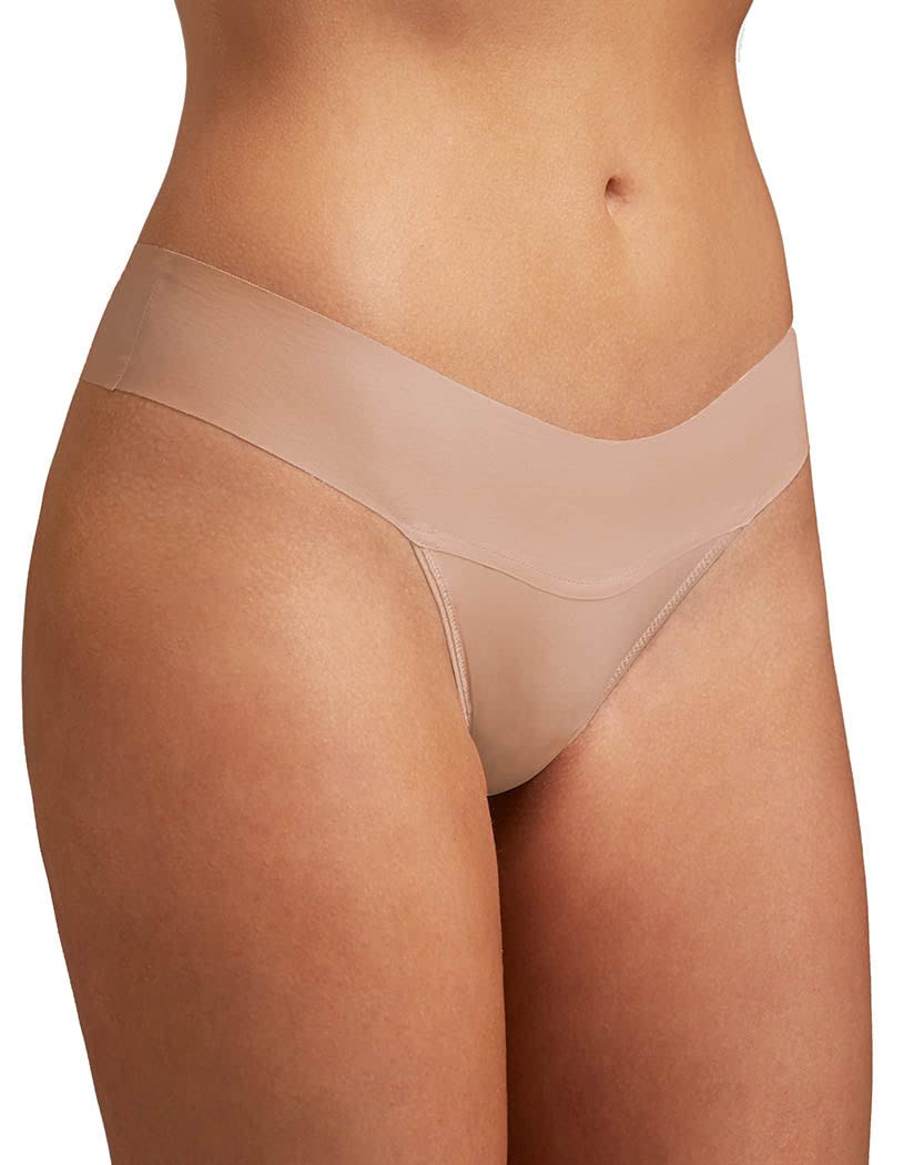 hanky panky Women's Breathe Natural Rise Thong