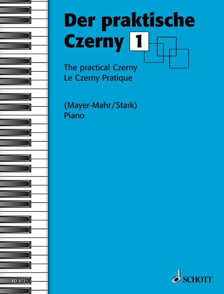 Le Czerny pratique: Choix d'exercices et d'études de la totalité de l'oeuvre de Charles Czerny classés systématiquement par ordre de cifficulté. Niveau pré-élémentaire. piano.