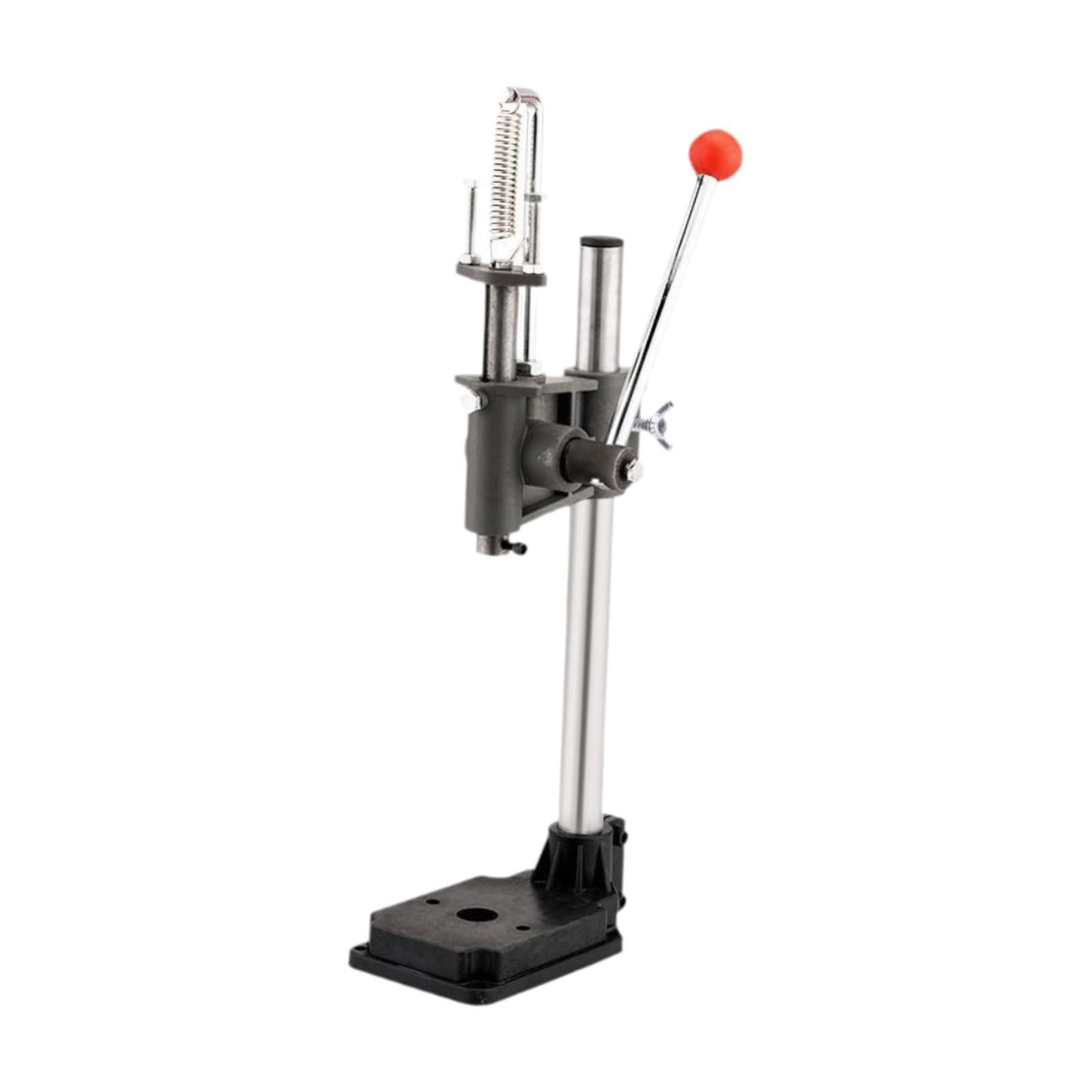 Perforatrice Cuir Machine à Main Outil de Pression Manuel Découpe Métal Fonction Embossage Convient Aux Artisans Débutants et Professionnels Atelier U, Hauteur 46cm