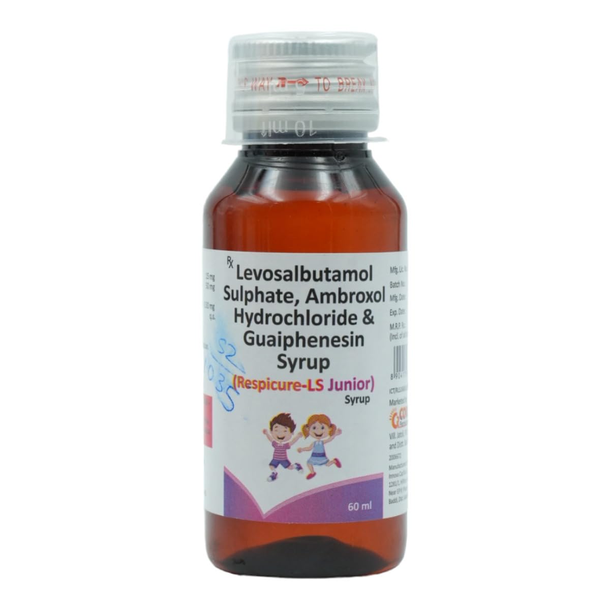 Respicure-LS Junior - Bottle of 60 ml Syrup