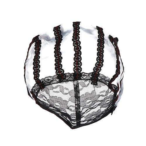 Beatifufu Elastic Net Wig Cap Hair Net Cap for Sleep Practical Sturdy for Women Men