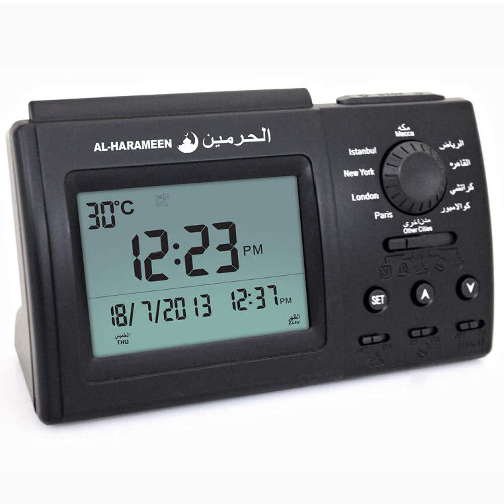 OIWIO Al Fajr Plastic Digital Desk & Shelf Clocks