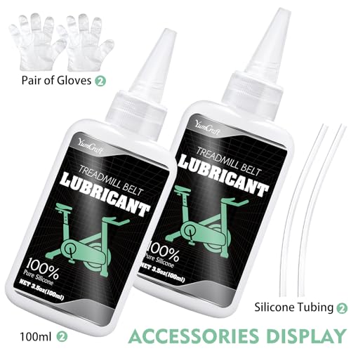 Treadmill Lubricant Oil 200ml, 100% Pure Silicone Treadmill Oil, Non-Toxic Odorless High Temp Resistant - Image 2