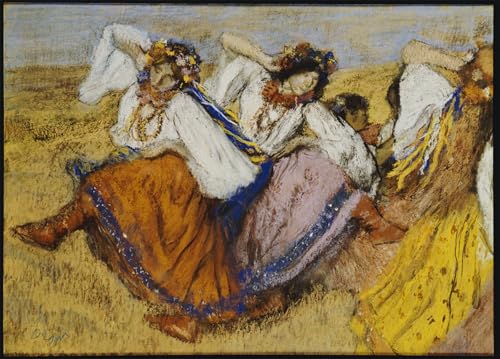 Danseurs russes Edgar Degas art mural pour sublimer un salon contemporain 60x90